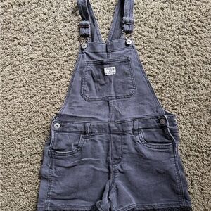 OshKosh B'gosh Denim Short Overalls- size 10